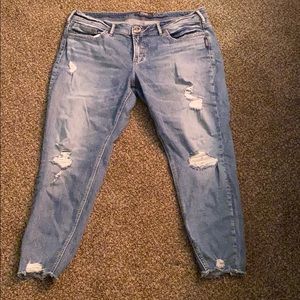 Silver jeans suki crop